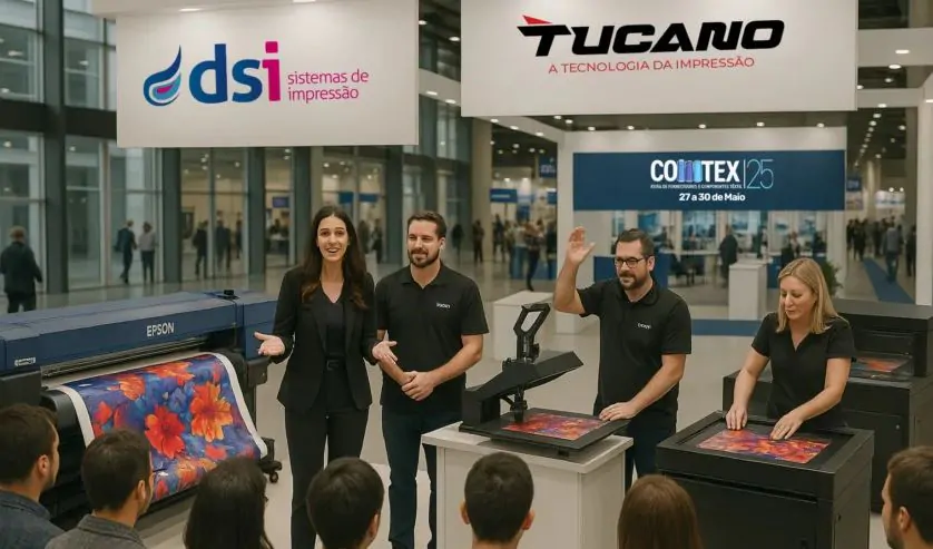 Somos uma indústria de máquinas e equipamentos para serigrafia, sublimação e estamparia. Produzimos prensas térmicas de pequeno e grande porte, manuais e automáticas, mesas térmicas, polemirizadoras, estufa, carrosseis sublimáticos, carrosseis para aplicação de DTG e DTFG e mais uma grande variedade de máquinas e acessórios para o segmento têxtil.