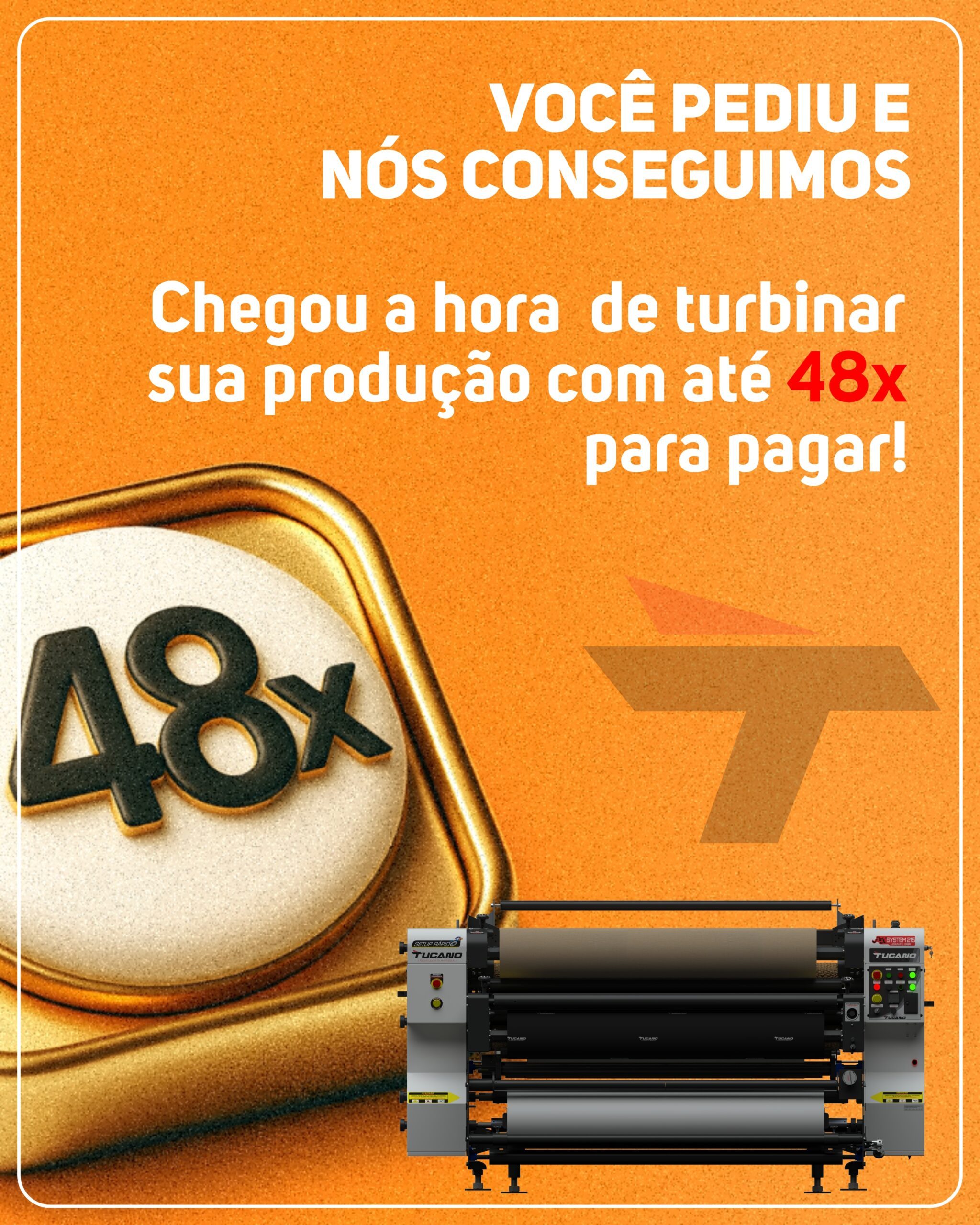 Financiamento 1 Financiamento Tucano em até 48 vezes, arte 1