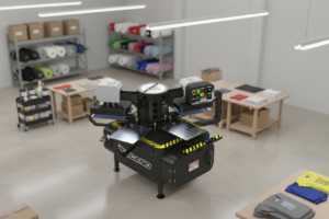 Carrossel Produzir DTF integração mecânica e térmica para eliminar gargalos na operação