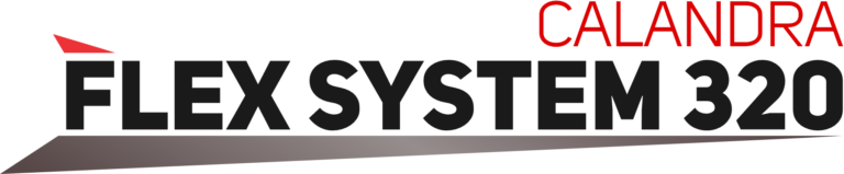 Calandra sublimática para produção em tecidos corridos e localizados com cilindro de 320 mm de diâmetro , proporcionando alta produção com área útil de 1850 mm e velocidade mecânica de 2,0 a 5,0m/min. Aquecimento através de resistências elétricas localizadas na parte interna do cilindro. O setup rápido da Calandra Flex System 320 proporciona facilidade no manuseio e operação devido à praticidade de troca de insumos (papeis e tecidos)
