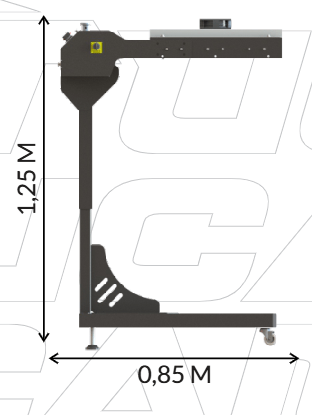 Flash 9000 Pedestal 4 pedestal